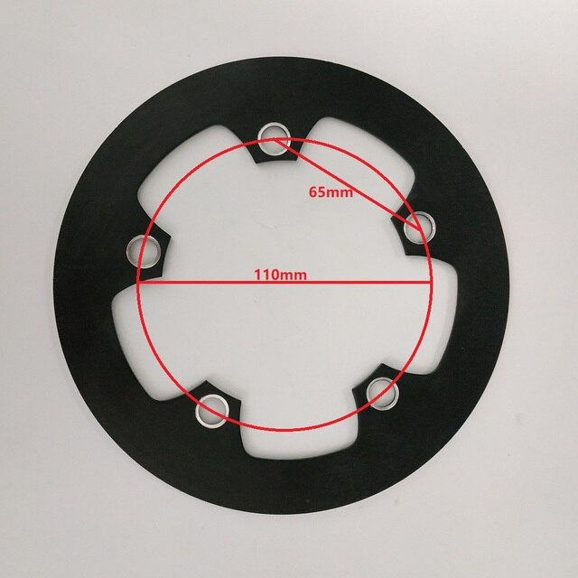 TRUYOU 110 BCD łańcuch ze stopu aluminium – 34T-42T - Wianko - 1