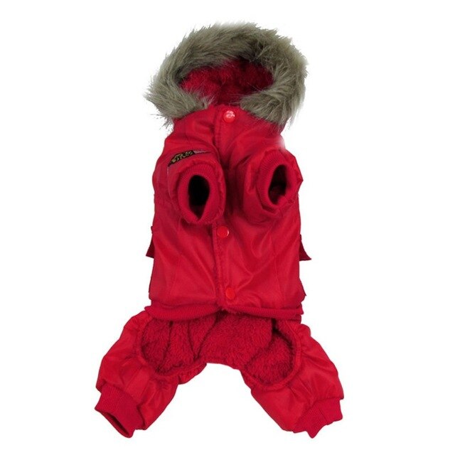 Płaszcz polarowy zimowy dla średnich psów - ciepłe ubranie dla pupila - Wianko - 6