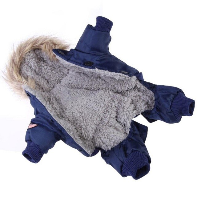 Płaszcz polarowy zimowy dla średnich psów - ciepłe ubranie dla pupila - Wianko - 7