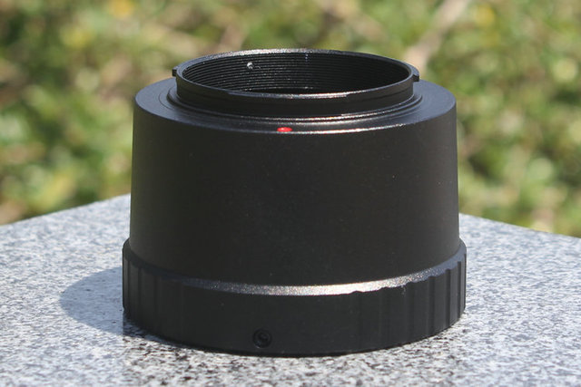 Pierścień pośredniczący Datyson T2-FX do mocowania obiektywu T nadający się do aparatu Fuji FX - Wianko - 1