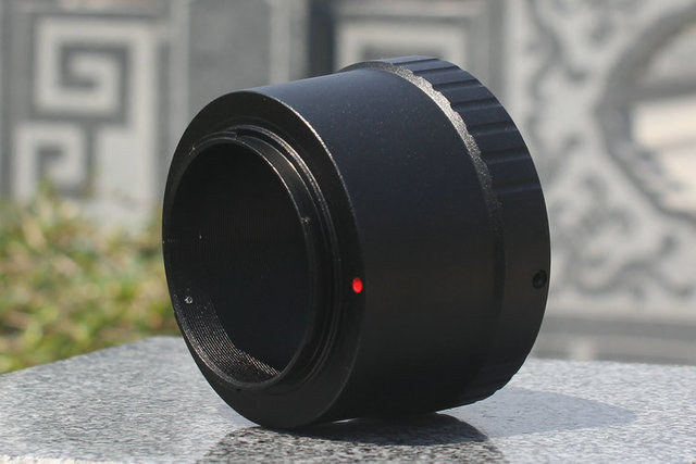 Pierścień pośredniczący Datyson T2-FX do mocowania obiektywu T nadający się do aparatu Fuji FX - Wianko - 5