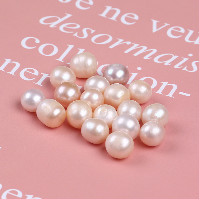 Luźne koraliki perłowe słodkowodne, 12-13 mm, naturalne, okrągłe - Wianko - 6