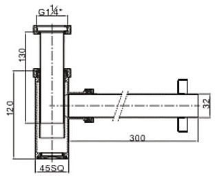 Płytki dysk DP903 do łazienki z odpływem rur - Wianko - 1