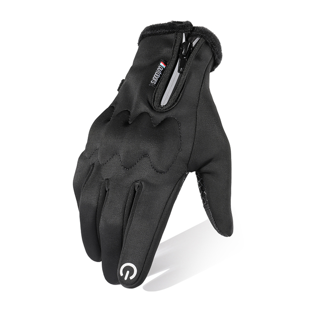 Rękawiczki rowerowe na zimę wodoszczelne z ekranem dotykowym pełne rękawiczki sportowe męskie i damskie - Wianko - 17