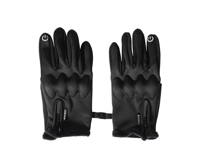 Rękawiczki rowerowe na zimę wodoszczelne z ekranem dotykowym pełne rękawiczki sportowe męskie i damskie - Wianko - 22