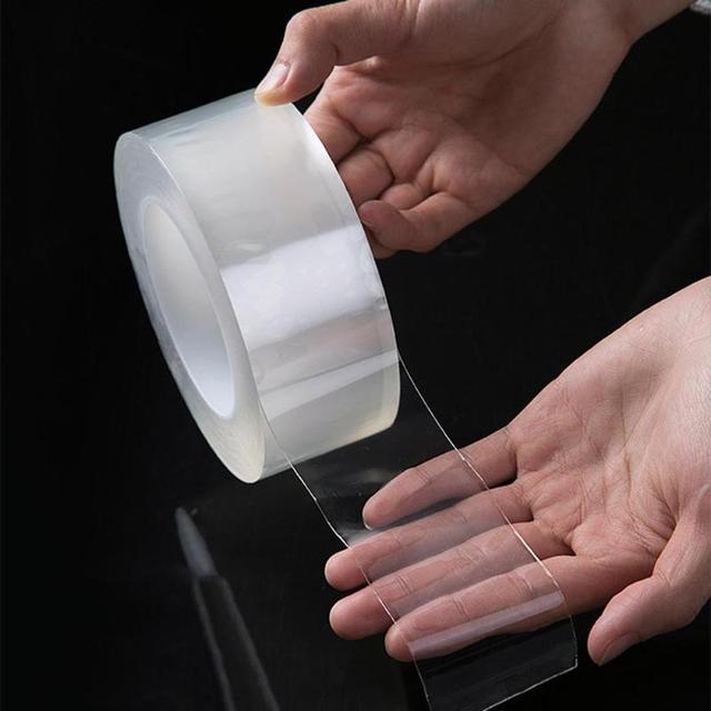 Taśma uszczelniająca wodoodporna Nano - 5 cm, przezroczysta, przeciw pleśni, samoprzylepna do zlewu, toalety, narożników - Wianko - 6