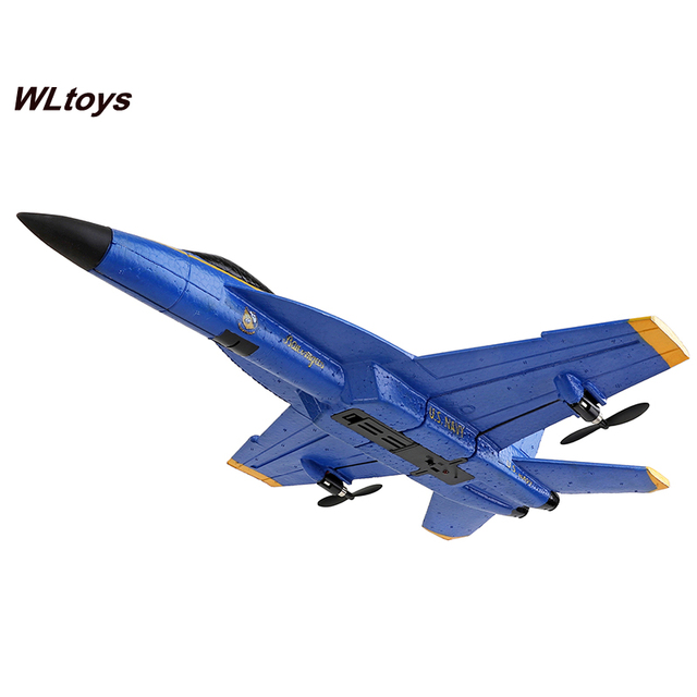 Wltoys XK A190 F-18 - zdalnie sterowany model F/A-18C 2-kanalowy samolot, 2.4GHz radiowe sterowanie, 6-osiowy dron pilot zdalnego sterowania szybowiec - Wianko - 9