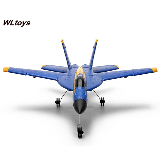 Wltoys XK A190 F-18 - zdalnie sterowany model F/A-18C 2-kanalowy samolot, 2.4GHz radiowe sterowanie, 6-osiowy dron pilot zdalnego sterowania szybowiec - Wianko - 11
