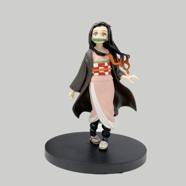 Figurka akcji Anime Demon Slayer Kimetsu nie Yaiba - Kamado Nezuko, Kanroji Mitsuri, Sanemi Kochou, Shinobu - model z PVC - Wianko - 3