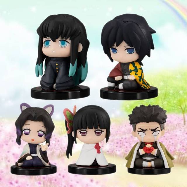 Figurka akcji Anime Demon Slayer Kimetsu nie Yaiba - Kamado Nezuko, Kanroji Mitsuri, Sanemi Kochou, Shinobu - model z PVC - Wianko - 22