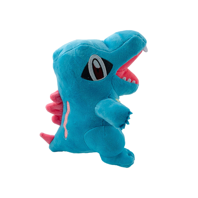Pluszowa zabawka Totodile Pokemon - krokodyl z kreskówki, wypełniona miękkim materiałem, 20cm, idealna na prezent - Wianko - 3