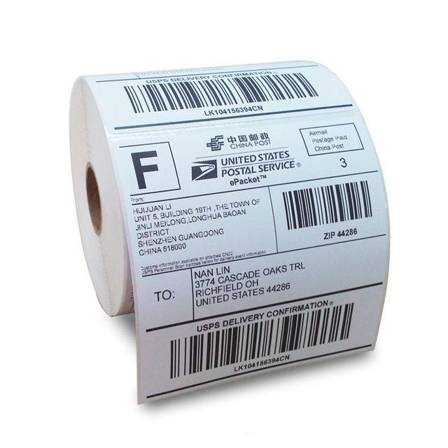 Naklejki etykiety termiczne papier do druku bezpośredniego wodoodporny nadruk - materiały eksploatacyjne - Wianko - 7