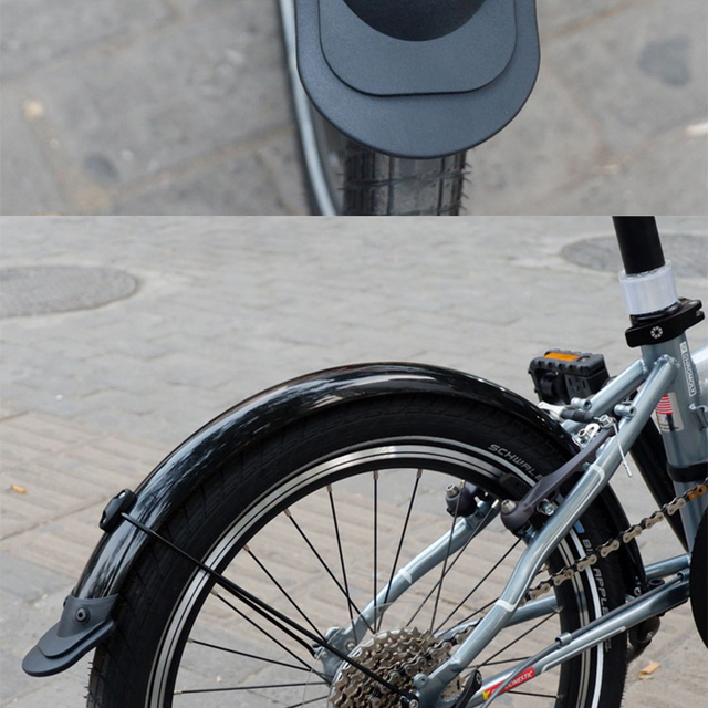 Błotnik przedni i tylny do rowerów składanych, BMX, 16, 20, 14 - akcesoria rowerowe - Wianko - 28