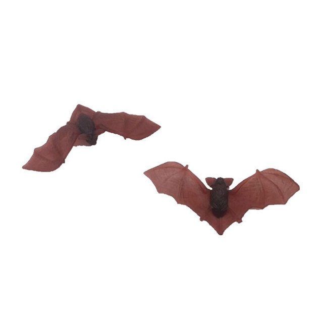 Figurka Mini PVC z animowanymi batmanami halloweenowymi - zestaw 4/2 sztuki - Wianko - 3