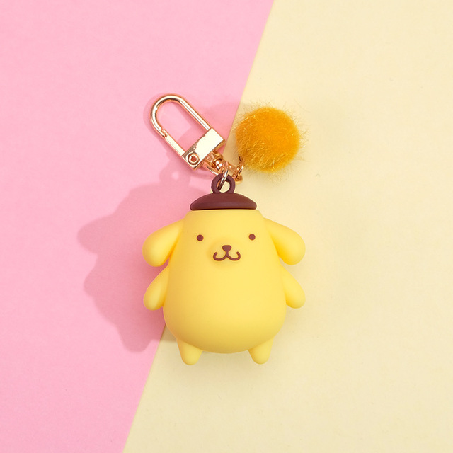 Brelok do kluczyków Sanrio Kuromi Mymelody Kitty w stylu Kawaii - śliczny mały prezent z wiszącą laleczką na boże narodzenie dla chłopca i dziewczyny - Wianko - 13