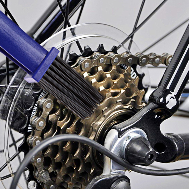 Przenośna szczotka do czyszczenia łańcucha rowerowego z przekładnią motocyklową - Wianko - 5