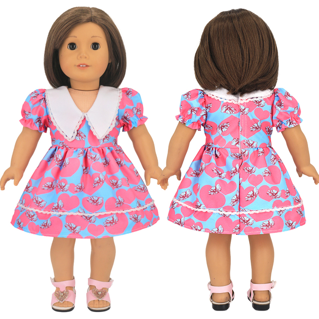 Lalka dla dzieci z ubrankami jednorożec sukienka/kombinezon, żywe 43 cm, Nenuco 35-42cm, odzież dla lalek - Wianko - 32