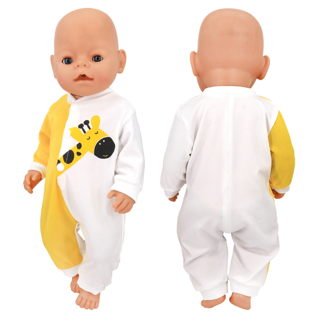 Lalka dla dzieci z ubrankami jednorożec sukienka/kombinezon, żywe 43 cm, Nenuco 35-42cm, odzież dla lalek - Wianko - 27