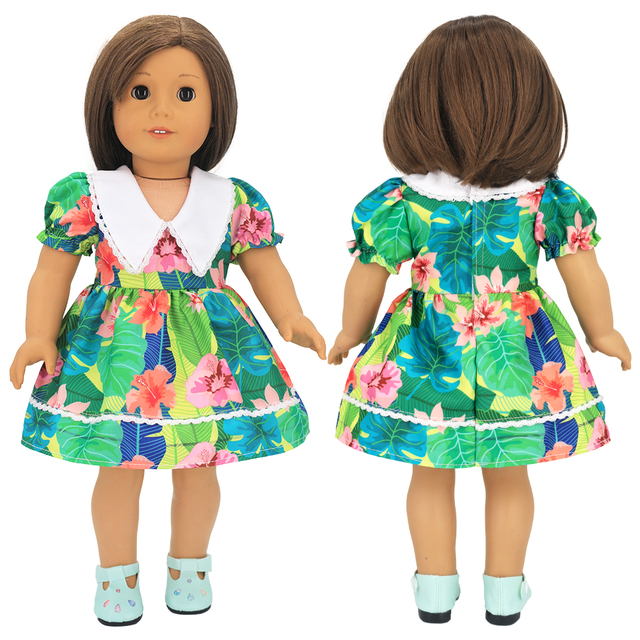 Lalka dla dzieci z ubrankami jednorożec sukienka/kombinezon, żywe 43 cm, Nenuco 35-42cm, odzież dla lalek - Wianko - 34