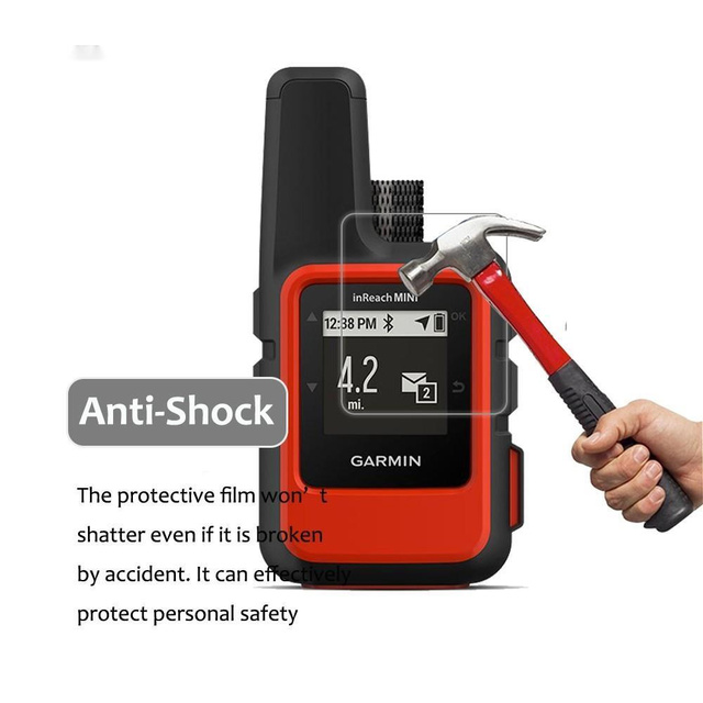 Folia ochronna 3PACK exploniso-proof do Garmin InReach Mini Handheld GPS - Anti-Scratch Screen Protector - Wianko - 4