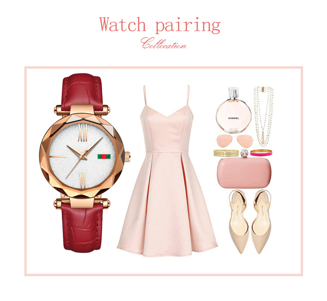 Zegarek damski CHENXI luksusowy, wodoodporny, skórzany, kwarcowy, różowe złoto - Wianko - 12