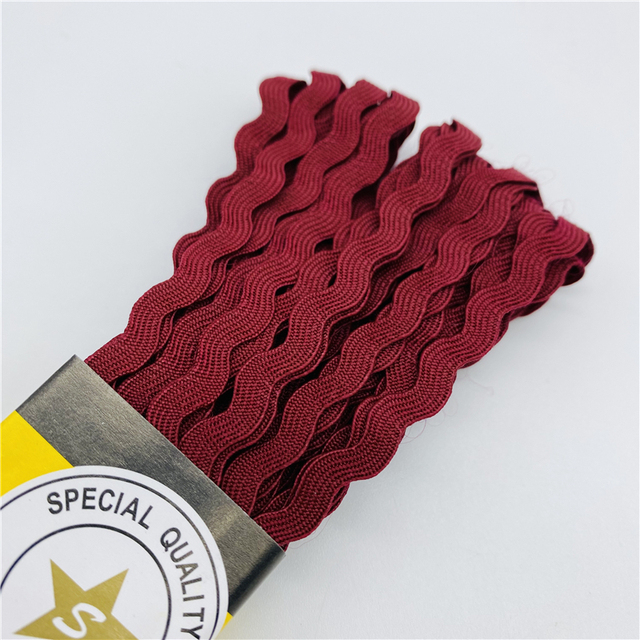 Wstążka poliestrowa 6mm Zig Zag 15m/lot do dekoracji DIY - Wianko - 26