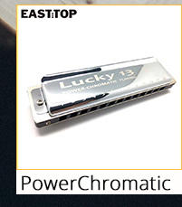 Harmonijka POWERCHROMATIC EASTTOP LUCKY 13 C klucz - Wianko - 5