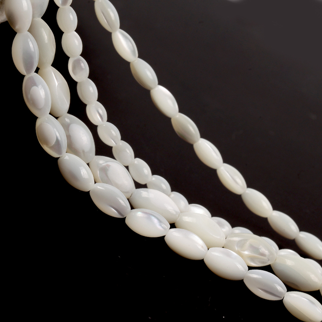 Masy perłowe koraliki cylindryczne kwadratowe w naturalnej bieli - koraliki dystansowe DIY do biżuterii, bransoletki i naszyjniki - Wianko - 9
