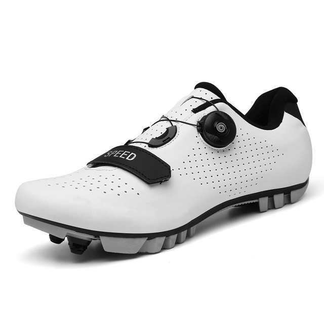 Profesjonalne buty rowerowe szosowe i górskie dla mężczyzn i kobiet, oddychające, samoblokujące się - Wianko - 11