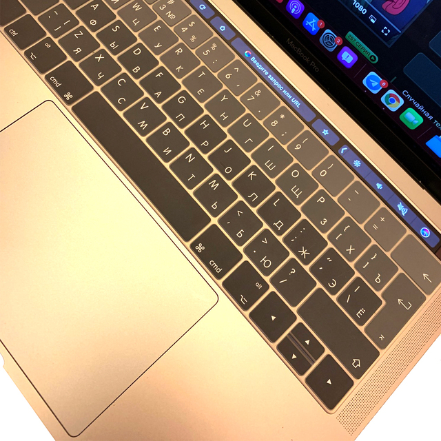 Pokrywa klawiatury dla Macbook Pro 13/15 Touch Bar - kolorowa ochronna obudowa A2159/A1707/A1706/A1989/A1990 - Wianko - 14