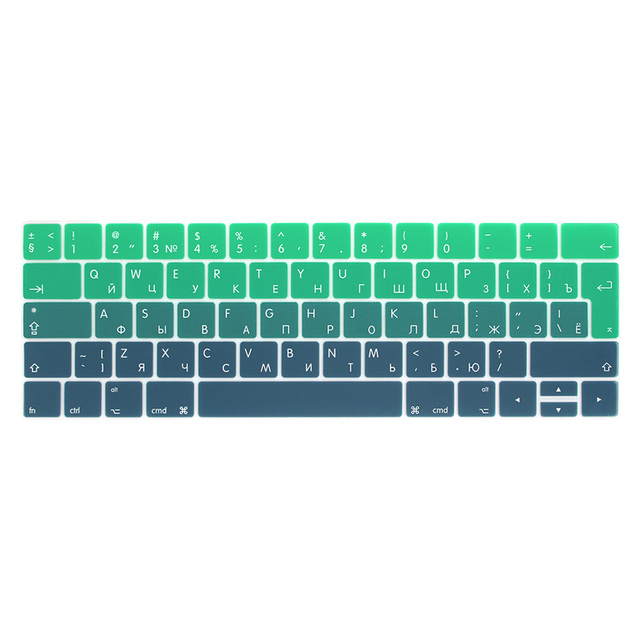 Pokrywa klawiatury dla Macbook Pro 13/15 Touch Bar - kolorowa ochronna obudowa A2159/A1707/A1706/A1989/A1990 - Wianko - 29