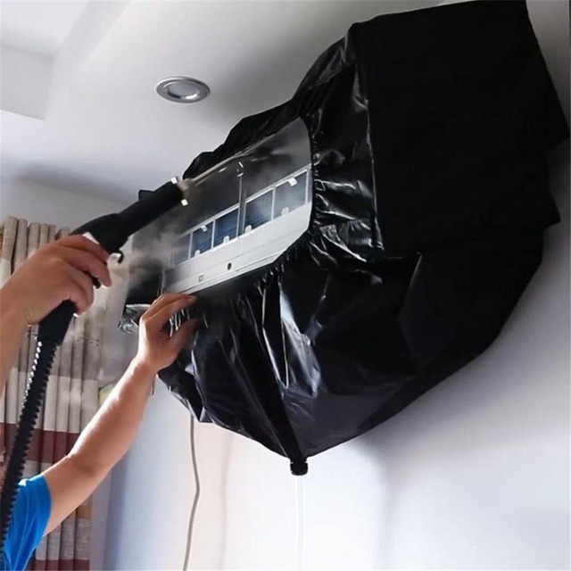 Klimatyzator wodoodporny do czyszczenia i ochrony 1.5P-3P AC - pokrywa, torba i worek czyszczący - Wianko - 1