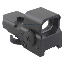 Refleksyjna luneta optyczna Wektor Omega Tactical z kolimatorem Red Dot - wysoka jakość, pasująca do: AR15 .223, AK47 7.62 oraz 12ga - Wianko - 12