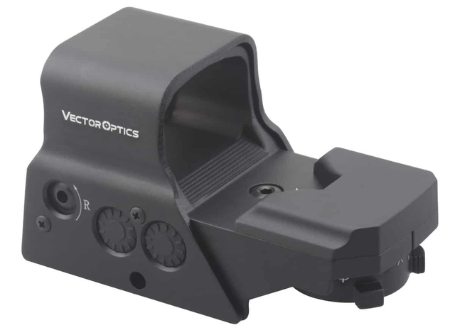Refleksyjna luneta optyczna Wektor Omega Tactical z kolimatorem Red Dot - wysoka jakość, pasująca do: AR15 .223, AK47 7.62 oraz 12ga - Wianko - 3