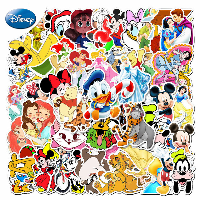Myszka Miki - Naklejka Disney Anime dla fanów samochodów, rowerów, pianin i bagażu - Zabawka idealna jako prezent - Wianko - 1