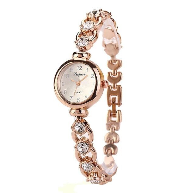 Bransoletka do zegarka damskiego z paskiem w kształcie diamentu, cienki pasek, mały i wykwintny dial, fashion, delikatny i wszechstronny zegarek - Wianko - 3