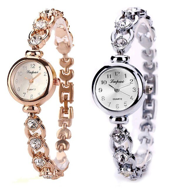 Bransoletka do zegarka damskiego z paskiem w kształcie diamentu, cienki pasek, mały i wykwintny dial, fashion, delikatny i wszechstronny zegarek - Wianko - 1