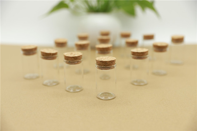 Mini słoiki szklane 20ml 24 szt. 30*50mm z korkami - butelki fiolki probówki pikantne słoiki DIY - Wianko - 6