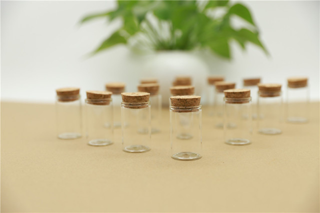 Mini słoiki szklane 20ml 24 szt. 30*50mm z korkami - butelki fiolki probówki pikantne słoiki DIY - Wianko - 2