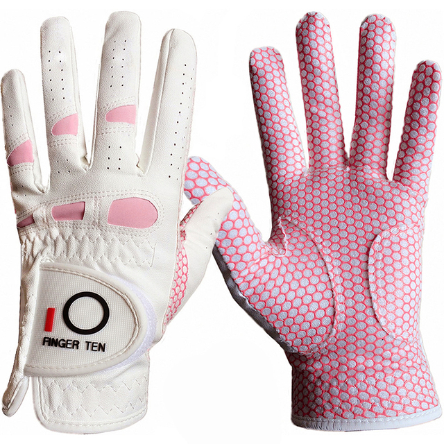 Rękawice golfowe zimowe dla kobiet - skórzane, antypoślizgowe, 1 para (lewa ręka - S, M, L, XL) - Wianko - 21
