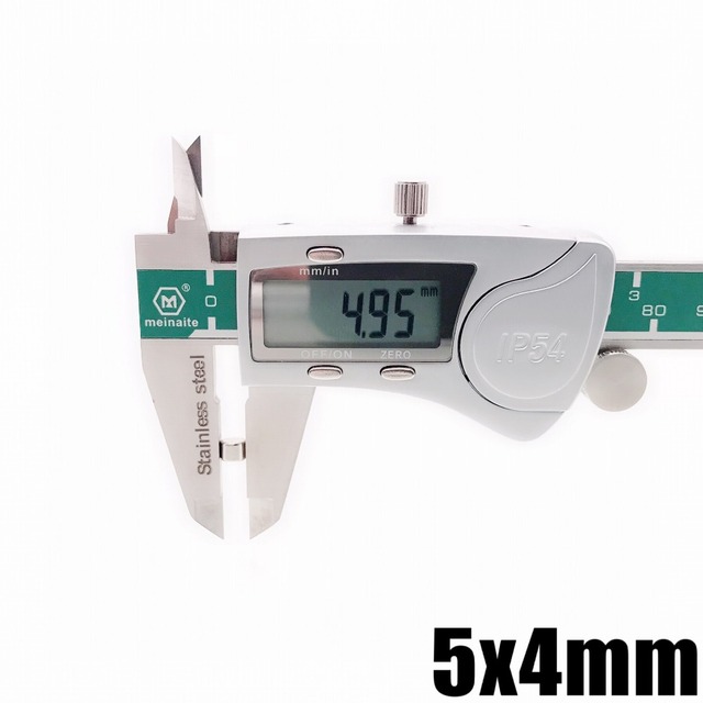 Permanentny neodymowy magnes N35, 5x4mm, 20/50/100/500/1000/2000 szt - Wianko - 8