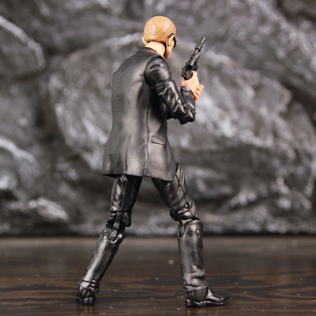 Figurka James Bond 6  - czarna muszka do garnituru Bowknot - Sky Fall Quantum Solace Spectre Daniel Craig - zabawka lalka Model - Wianko - 7