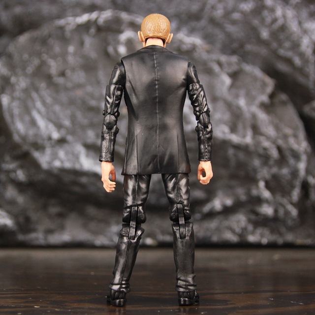 Figurka James Bond 6  - czarna muszka do garnituru Bowknot - Sky Fall Quantum Solace Spectre Daniel Craig - zabawka lalka Model - Wianko - 14