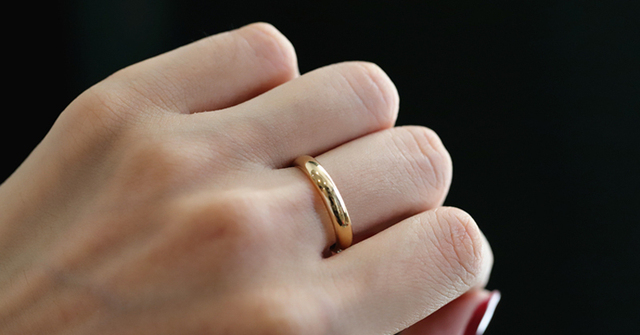 24K złote obrączki ślubne - oryginalne pierścionki wesele połyskujące, dla par - Wianko - 12