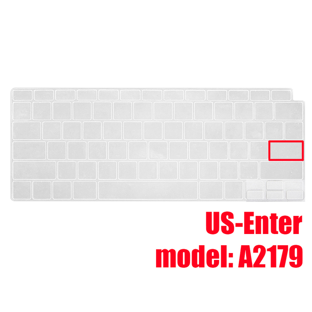 Pokrowiec na klawiaturę laptopa MacBook Air 13.3 skóra silikonowy kolorowy A2179 2020 - Wianko - 10