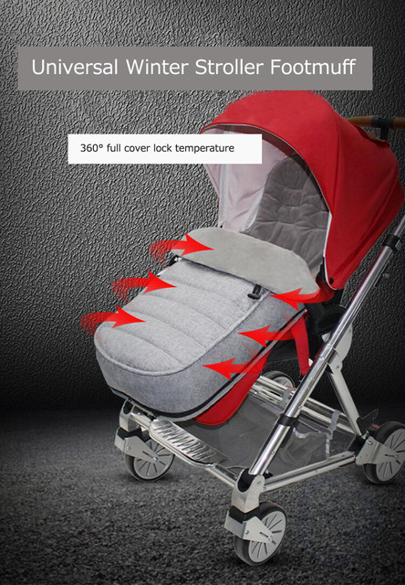 Gruby, ciepły śpiwór bawełniany dla wózka dziecięcego - Wianko - 9