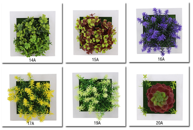 Rama sukulentów imitujących drewno - dekoracyjny obraz 3D Amenmo do wystroju domu - Wianko - 7