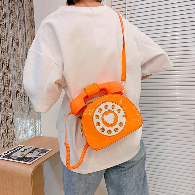 Słodka torba Crossbody na ramię dla kobiet – dziewczęce wzory w kształcie telefonu - Wianko - 26
