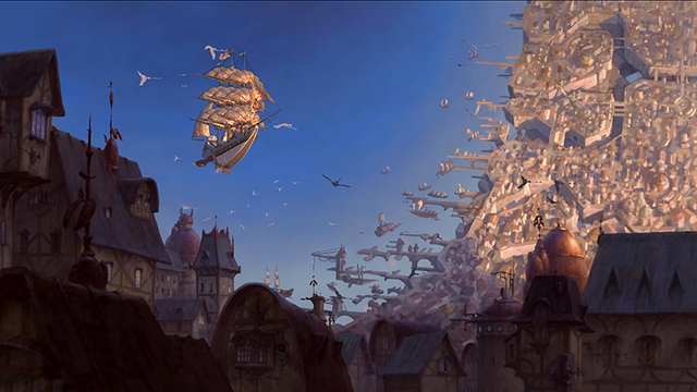 Grafika Disney Castle na płótnie - dekoracja wnętrza dla miłośniczek bajkowych filmów - Wianko - 11