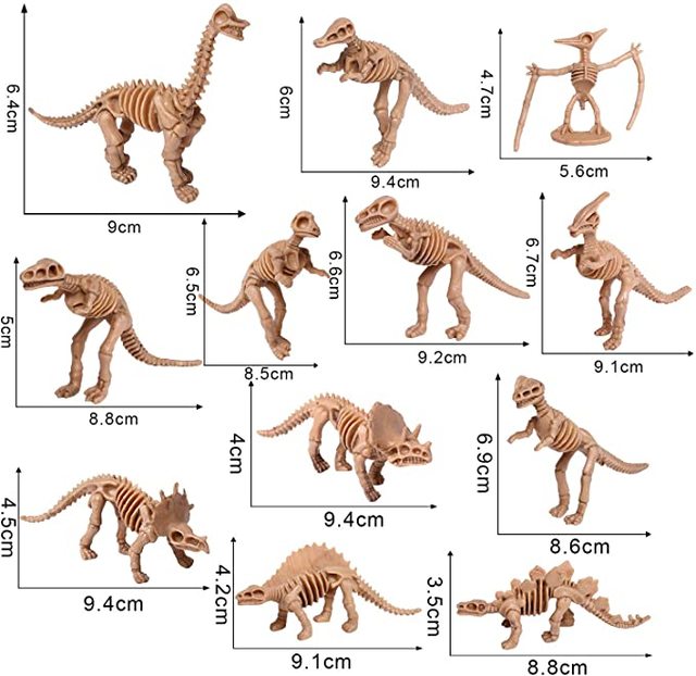 Dekoracja urodzinowa Fossil Dinosaur - talerze, kubki, serwetki, banner - Wianko - 13